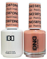 DND - Daisy Nail Design DND - Gel & Lacquer - Peach Cream - #587 - Sleek Nail