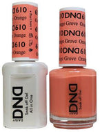 DND - Daisy Nail Design DND - Gel & Lacquer - Orange Grove - #610 - Sleek Nail