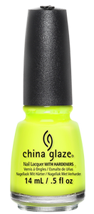 China Glaze China Glaze - Yellow Polka Dot Bikini 0.5 oz - #80948 - Sleek Nail
