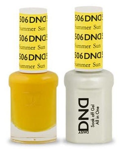 DND - Daisy Nail Design DND - Gel & Lacquer - Summer Sun - #506 - Sleek Nail