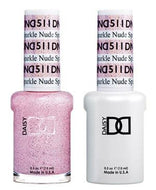 DND - Daisy Nail Design DND - Gel & Lacquer - Nude Sparkle - #511 - Sleek Nail