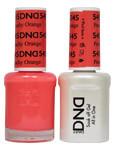 DND - Gel & Lacquer - Peachy Orange - #545, Gel & Lacquer Polish - DND - Daisy Nail Design, Sleek Nail