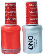 DND - Daisy Nail Design DND - Gel & Lacquer - Orange Ville, UT - #560 - Sleek Nail