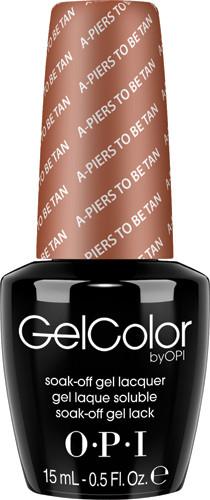 OPI GelColor - A-Piers to be Tan   - #GCF53, Gel Polish - OPI, Sleek Nail