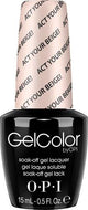 OPI GelColor - Act You Beige! 0.5 oz - #GCT66, Gel Polish - OPI, Sleek Nail