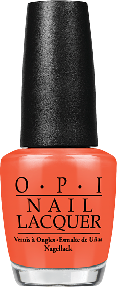 OPI OPI Nail Lacquer - Atomic Orange 0.5 oz - #NLB39 - Sleek Nail