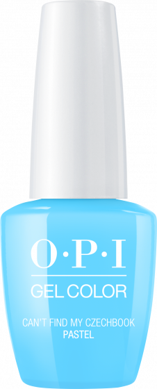 OPI OPI GelColor - Can't Find My Czechbook (Pastel) 0.5 oz - #GC101 - Sleek Nail