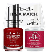IBD It's A Match Duo - Cosmic Red - #65518, Gel & Lacquer Polish - IBD, Sleek Nail