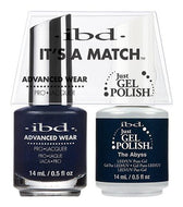IBD It's A Match Duo - The Abyss - #65552, Gel & Lacquer Polish - IBD, Sleek Nail