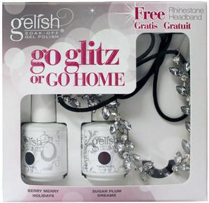 Harmony Gelish Go Glitz or Go Home Kit, Kit - Nail Harmony, Sleek Nail