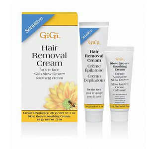 GiGi Sensitive Hair Removal Cream for Face 1 oz, Wax - GiGi, Sleek Nail
