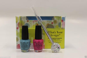 OPI Lacquer - What's Your Design (FREE NAIL DESIGN TOOLS), Kit - OPI, Sleek Nail