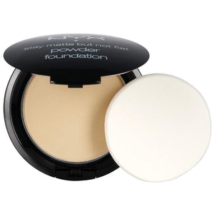 NYX - Stay Matte But Not Flat Powder Foundation - Nude - SMP02, Face - NYX Cosmetics, Sleek Nail