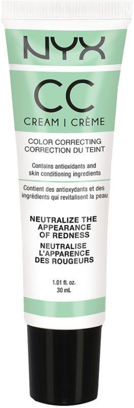 NYX - Color Correcting Cream - Light Green - CCCR01, Face - NYX Cosmetics, Sleek Nail