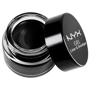 NYX - Gel Eyeliner & Smudger - Betty - Jet Black - GLAS01, Eyes - NYX Cosmetics, Sleek Nail