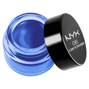 NYX - Gel Eyeliner & Smudger - Samantha - Cobalt Blue - GLAS04, Eyes - NYX Cosmetics, Sleek Nail
