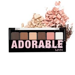 NYX - The Adorable Shadow Palette - Tas01, Eyes - NYX Cosmetics, Sleek Nail