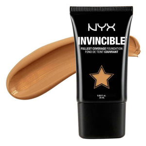 NYX - Invincible Foundation - Honey Beige - INF10, Face - NYX Cosmetics, Sleek Nail