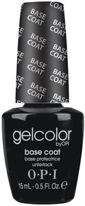 OPI GelColor - Base Coat 0.5 oz - #GC010, Gel Polish - OPI, Sleek Nail