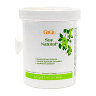 GiGi Soy Natural Microwave 8 oz, Wax - GiGi, Sleek Nail