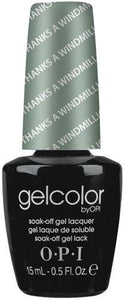 OPI GelColor - Thanks a Windmillion 0.5 oz - #GCH62, Gel Polish - OPI, Sleek Nail