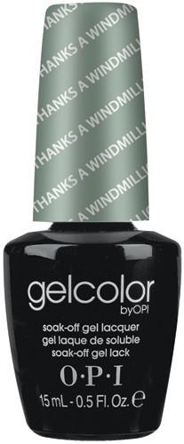 OPI GelColor - Thanks a Windmillion 0.5 oz - #GCH62, Gel Polish - OPI, Sleek Nail