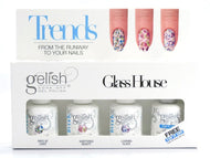 Harmony Gelish - Glass House with FREE Top Coat - Trend Collection, Kit - Nail Harmony, Sleek Nail