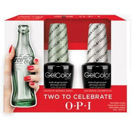 OPI GelColor - Two To Celebrate (Visions of Georgia Green and Centennial Celebration)  - #GC973, Kit - OPI, Sleek Nail