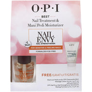 OPI Best Nail Treatment & Mani-Pedi Moisturizer - Nail Envy Sensitive & Peeling, Kit - OPI, Sleek Nail