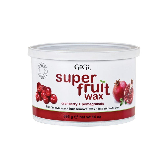 GiGi Super Fruit Wax Cranberry+Pomegranate 14 oz, Wax - GiGi, Sleek Nail