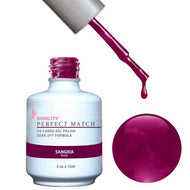 LeChat Perfect Match Gel / Lacquer Combo - Sangria 0.5 oz - #PMS12, Gel Polish - LeChat, Sleek Nail