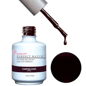 LeChat Perfect Match Gel / Lacquer Combo - Campari Soda 0.5 oz - #PMS29, Gel Polish - LeChat, Sleek Nail