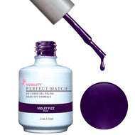 LeChat Perfect Match Gel / Lacquer Combo - Violet Fizz 0.5 oz - #PMS31, Gel Polish - LeChat, Sleek Nail