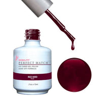 LeChat Perfect Match Gel / Lacquer Combo - Red Bird 0.5 oz - #PMS33, Gel Polish - LeChat, Sleek Nail
