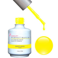 LeChat Perfect Match Gel / Lacquer Combo - Happy Hour 0.5 oz - #PMS39, Gel Polish - LeChat, Sleek Nail
