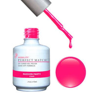 LeChat Perfect Match Gel / Lacquer Combo - Passion Party 0.5 oz - #PMS43, Gel Polish - LeChat, Sleek Nail