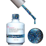LeChat Perfect Match Gel / Lacquer Combo - Princess Tears 0.5 oz - #PMS60, Gel Polish - LeChat, Sleek Nail