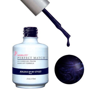 LeChat Perfect Match Gel / Lacquer Combo - Jealous Of My Style? 0.5 oz - #PMS62, Gel Polish - LeChat, Sleek Nail