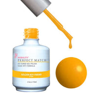 LeChat Perfect Match Gel / Lacquer Combo - Golden Boy-Friend 0.5 oz - #PMS64, Gel Polish - LeChat, Sleek Nail