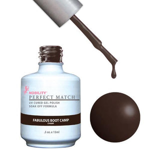 LeChat Perfect Match Gel / Lacquer Combo - Fabulous Boot Camp 0.5 oz - #PMS66, Gel Polish - LeChat, Sleek Nail