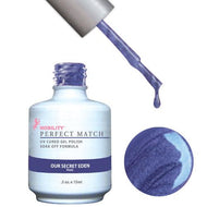 LeChat Perfect Match Gel / Lacquer Combo - Our Secret Eden 0.5 oz - #PMS69, Gel Polish - LeChat, Sleek Nail