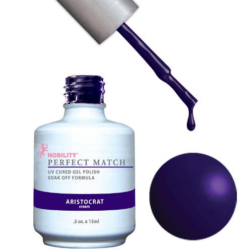 LeChat Perfect Match Gel / Lacquer Combo - Aristocrat 0.5 oz - #PMS77, Gel Polish - LeChat, Sleek Nail
