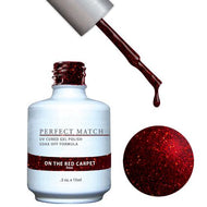 LeChat Perfect Match Gel / Lacquer Combo - On The Red Carpet 0.5 oz - #PMS79, Gel Polish - LeChat, Sleek Nail