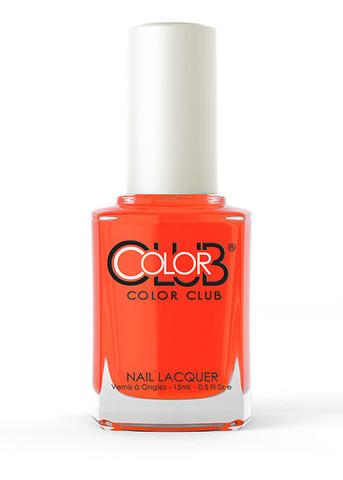 Color Club Nail Lacquer - Coral Cascade 0.5 oz, Nail Lacquer - Color Club, Sleek Nail