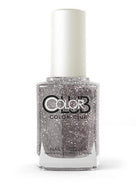 Color Club Nail Lacquer - Silver Glitter 0.5 oz, Nail Lacquer - Color Club, Sleek Nail