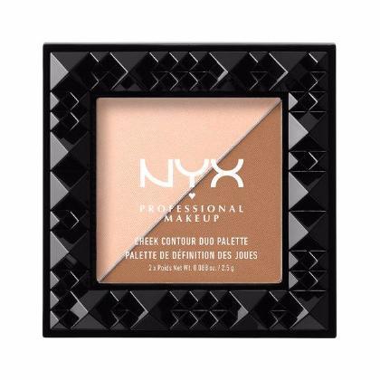 NYX - Cheek Contour Duo Palette - Cheek On Cheek - CHCD01