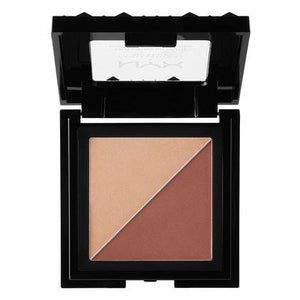 NYX Cosmetics NYX Cheek Contour Duo Palette - Ginger & Pepper - #CHCD06 - Sleek Nail