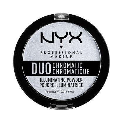 NYX Cosmetics NYX Duo Chromatic Illuminating Powder - Twilight Tint - #DCI01 - Sleek Nail