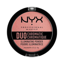 NYX Cosmetics NYX Duo Chromatic Illuminating Powder - Crushed Bloom - #DCI03 - Sleek Nail