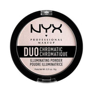 NYX Cosmetics NYX Duo Chromatic Illuminating Powder - Snow Rose - #DCI04 - Sleek Nail